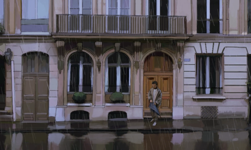 Rainshield - Roughs et réalisation de l’animation : Niels Turelier